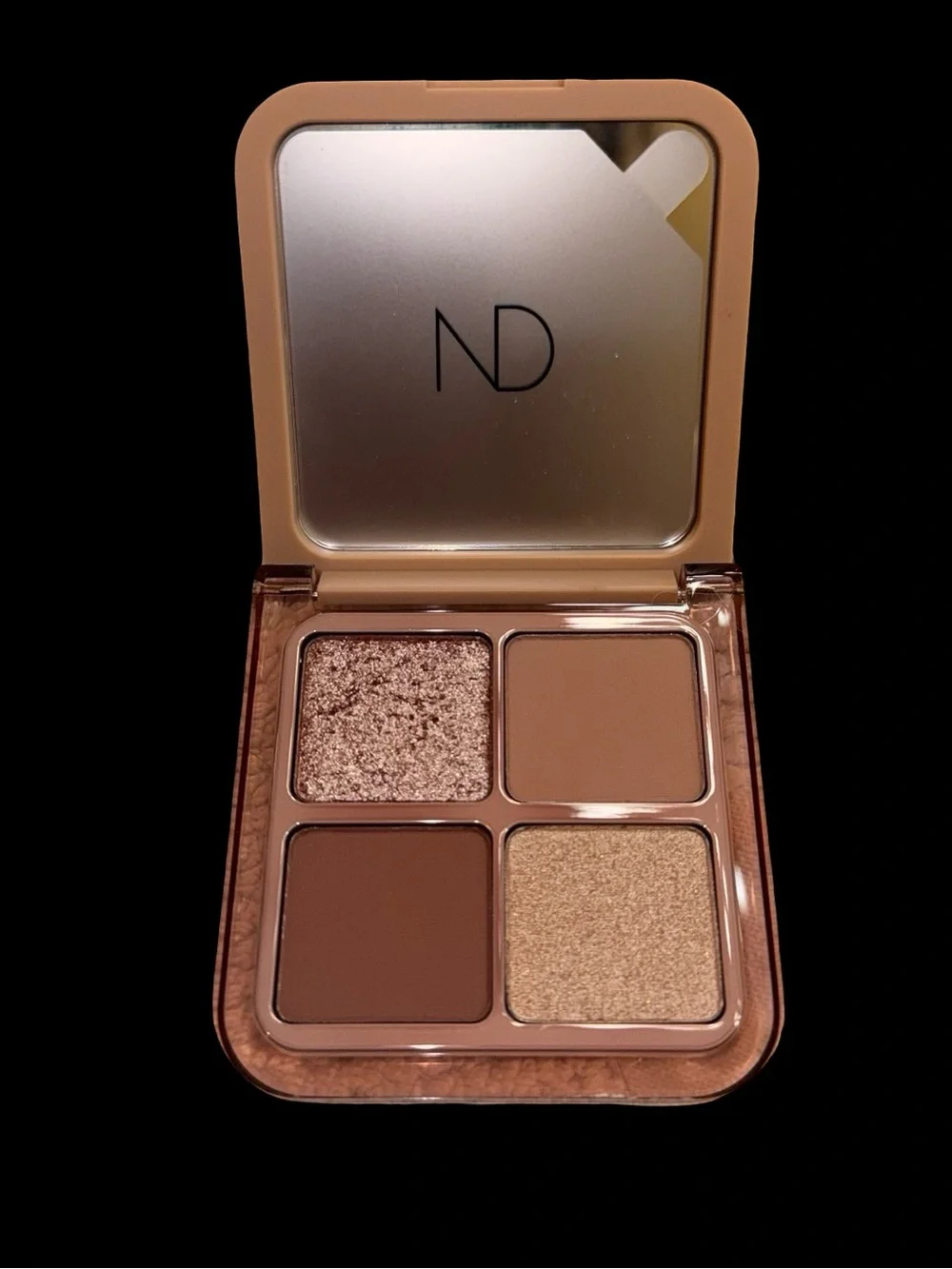 Natasha Denona Luxe Glam Compact Quad Eyeshadow Palette - Rosy